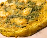 Foto del paso 6 de la receta: Tortilla de trigueros con gambas rojas