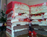 Foto del paso 11 de la receta: Tarta-caja neapolitan cake