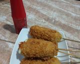 Foto langkah ke 5 dari resep Corndog Homemade.