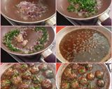 A picture of step 2 of Veg Manchurian.