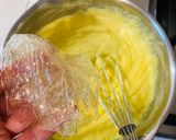 Narancsos házi krémes torta mandularopogóssal recept fázis 3 fotója