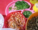 A picture of step 1 of Sprouts chaat.