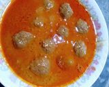 A picture of step 9 of Beef Kofta Curry.