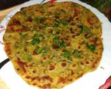 A picture of step 7 of Methi paratha.