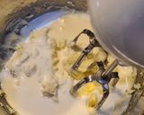 Foto langkah ke 6 dari resep Keik Pandan Cheese Lava.