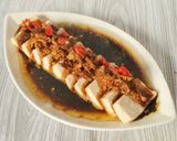 Foto langkah ke 4 dari resep Tahu Kukus Bawang Putih.