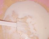 A picture of step 3 of Marble Vanilla Cake.