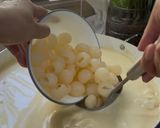 Gambar langkah 5 resipi Sagu longan.