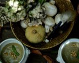Foto del paso 3 de la receta Crema de champiñones, espárragos y puerros
