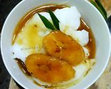 Foto langkah ke 4 dari resep Bubur Sumsum Kuah Kinca Pisang Raja.