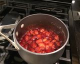 A picture of step 7 of Brownie Fries with Fresh Strawberry Sauce and Whipped Creamy.