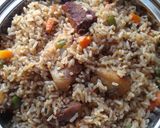A picture of step 8 of Cinnamon rice.