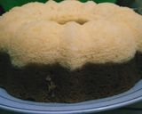 Foto langkah ke 5 dari resep Cake Kukus Lapis Coklat Keju.
