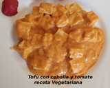 Foto del paso 11 de la receta: Tofu con cebolla y tomate receta Vegetariana
