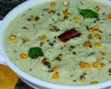 A picture of step 4 of Coconut chutney.