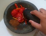 Foto langkah ke 5 dari resep Ayam Goreng Lalapan Sambal Limau.