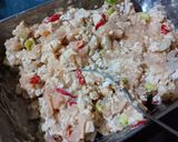 Foto langkah ke 2 dari resep Bakwan ayam telur tahu.
