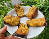 Hình bước làm 2 của món Chả tôm nướng rong biển
