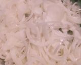 A picture of step 2 of Leftover Chicken Karai Baryani.