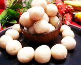 চিনির নারকেল নাড়ু (chinir narkel naru recipe in Bengali) রেসিপি ধাপ - 6 ছবি