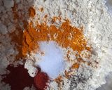 A picture of step 2 of Rajasthani Shahi Gatta Pulao.
