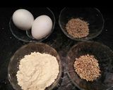 A picture of step 1 of Cheesy Chapli Kabab.