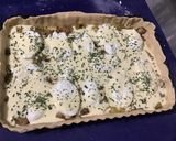 A picture of step 13 of Leek and Mozzarella Tart with Homemade Pie Crust.