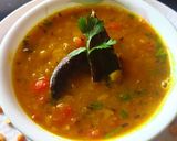 A picture of step 5 of Matar(dried) dal ki curry.