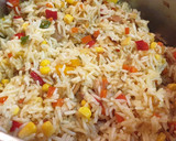 Foto del paso 3 de la receta: Arroz con soja y atún