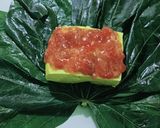 Foto langkah ke 2 dari resep 478. Tahu Rebus Bungkus Daun Ketela / Singkong & Sambal Terasi.