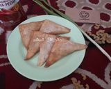Foto langkah ke 4 dari resep Samosa kw isi rogout makaroni sayuran.