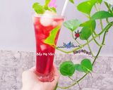 Hình bước làm 5 của món Trà vải việt quất và hoa atiso đỏ