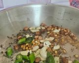 A picture of step 2 of Lemon rice.
