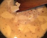 A picture of step 6 of Eggy Pasta.