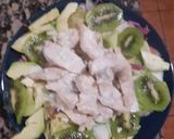Foto del paso 5 de la receta: Ensalada verde con pollo en salsa gorgonzola