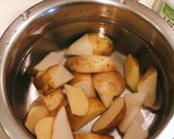 香烤馬鈴薯塊（氣炸鍋/烤箱作法）的食譜步驟1照片