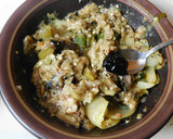 கிராமத்து விருந்து: சுட்ட கத்திரிக்காய் தொகையல்(village style sutta kathirikkai thogayal in tamil) ரெசிபி ஸ்டேப் 3 புகைப்படம்