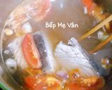 Hình bước làm 1 của món Canh chua cá cờ