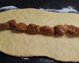 Foto del paso 6 de la receta: Rosca de Reyes rellena con dulce de leche y chocolate