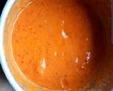 A picture of step 2 of Butter Chicken Bunny Chow.