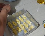 Foto langkah ke 3 dari resep Nagasari/Nogosari kukus pakai loyang.