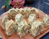 Foto langkah ke 8 dari resep Omelet Sayur & Daun Kelor.