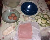 Foto del paso 1 de la receta: Milanesas de zapallito, rellenas de jamón y queso