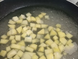 Potatoes egg mix
