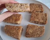 Banános zabpelyhes süti recept fázis 4 fotója