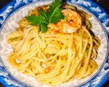 Foto langkah ke 5 dari resep Spaghetti Aglio e Olio.