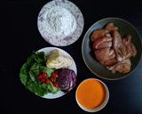 Gambar langkah 1 resipi Chicken katsu.