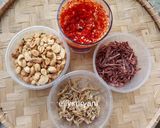 Foto langkah ke 5 dari resep Sambal Keringan Kulit Singkong-Teri-Kacang Renyah dan Yummy.