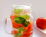 Foto langkah ke 4 dari resep Daun Mint Vs Tomat - Infused Water.