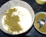 Foto del paso 2 de la receta: Tarta crocante de peras y almendras con té Matcha